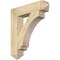 Ekena Millwork Imperial Arts & Crafts Rough Sawn Bracket, Douglas Fir, 6"W x 30"D x 34"H BKT06X30X34IMP03RDF - alternate 1